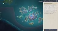 The Amakumo Peak tile puzzle teleport waypoint location (Image via Genshin Impact)